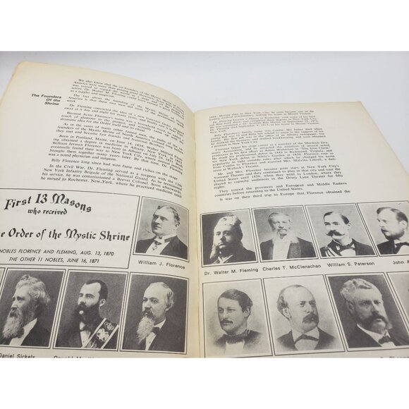 A Short History Of The Shrine Book AAONMS Vintage - Picture 4 of 8